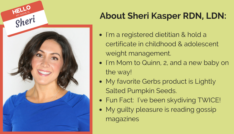 Gerbs Nutrition Moms Sheri Kasper, RDN, LDN