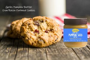 Gerbs Pumpkin Butter Cran-Raisin Oatmeal Cookies Recipe