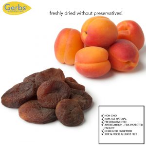 fresh and dried apricots