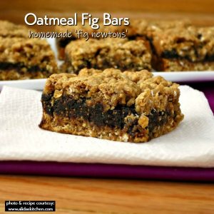 Oatmeal Fig Bars