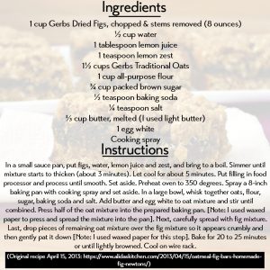 PRINTABLE RECIPE CARD