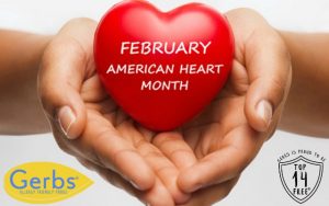 Top Gerbs Heart Healthy Foods in Recognition of American Heart Month