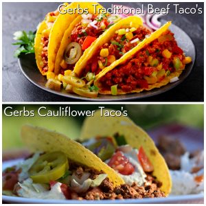 Tale of Two Tacos! Cauliflower or Beef