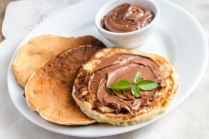 Gerbs Dark Chocolate Chip Pancakes Serving