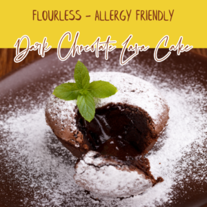 Gerbs Flourless Allergy Friendly Dark Chocolate Lava Cake