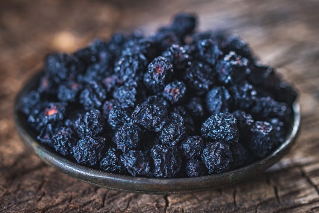 dried blueberries