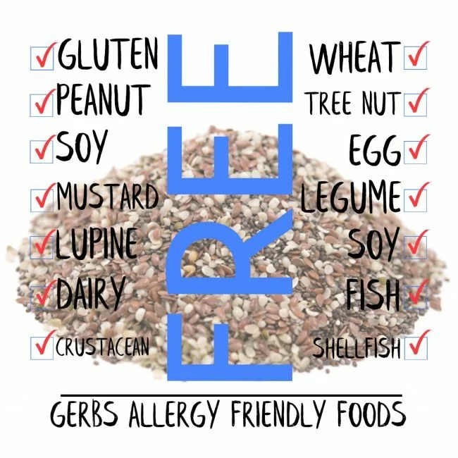 Chia, Flax, Hemp Seed Raw Mix Preservative free all natural ingredients