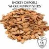 Smoky Chipotle Dry Roasted In Shell Pumpkin Seeds - Whole Pepitas Gluten & Peanut Free