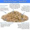 Super 7 Seed Raw Mix (Pumpkin, Sunflower, Hemp Hearts, Brown & Golden Flax, White & Black Chia) Health Benefits
