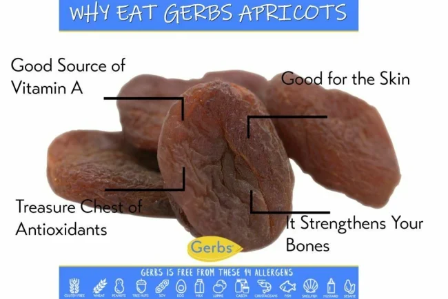 Dried Turkish Apricots, No added Sugar, Resealable Bag Health Benefits