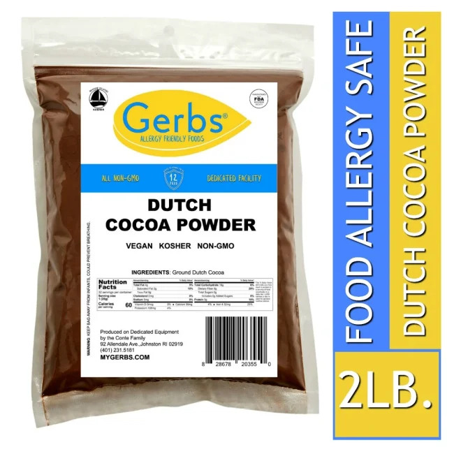 Bensdrop Natco Dutch Cocoa Powder, Resealable Bag by Gerbs