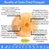 Dried Premium Grade Thai Sweetened Pineapple Rings, Resealable Bag Health Benefits