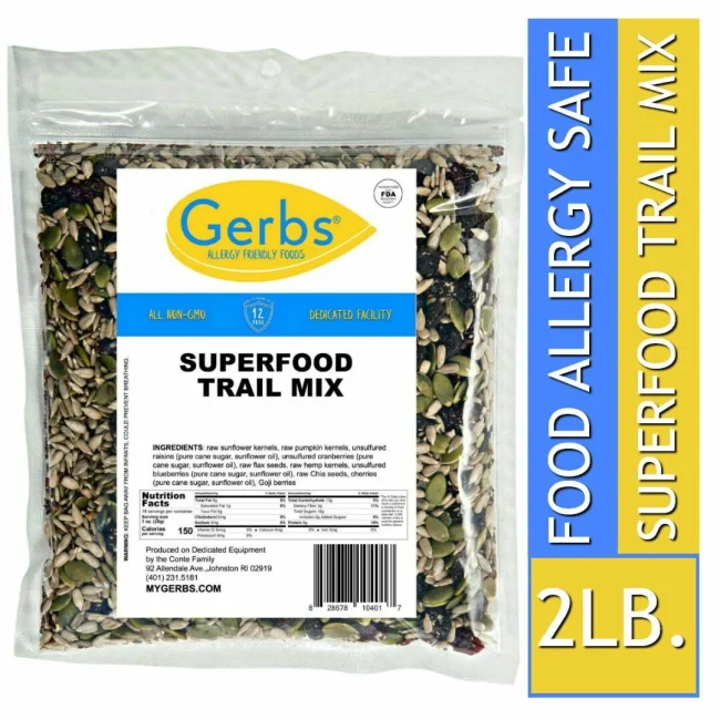 SUPER 10 MEGA MIX, Resealable Bag Allergy Friendly FoodsSUPER 10 MEGA MIX, Resealable Bag Qualities