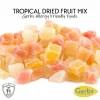 DRIED CUBED TROPICAL FRUIT MIX, Mango, Pineapple, Papaya, Resealable Bag Optimum Health Benefits