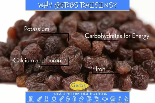 California Premium Grade Raisins, Resealable Bag Health Benefits