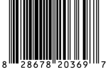 FF101 2LB - DRIED CRANBERRIES UPC BAR CODE
