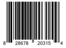 PK/103 2LB UPC BAR CODE