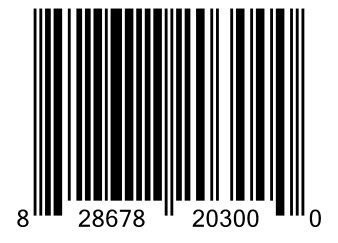 PK097-2 UPC BAR CODE