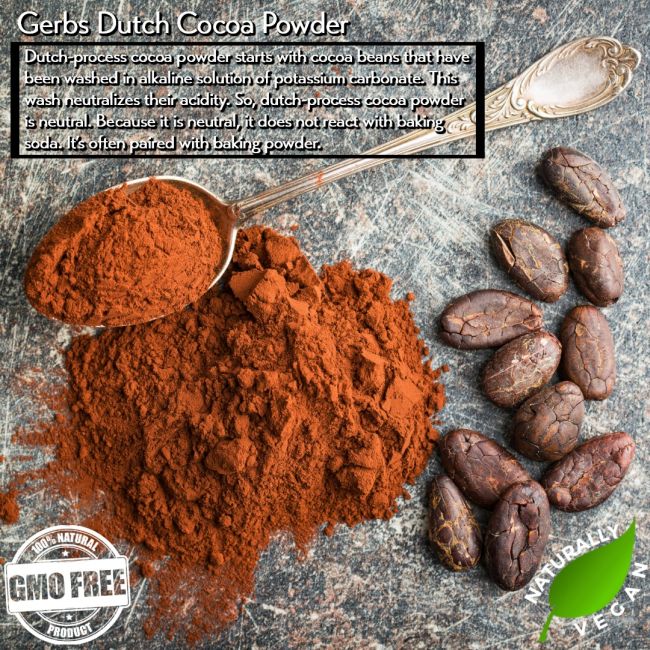 Dutch Cocoa Powder Naturally Vegan