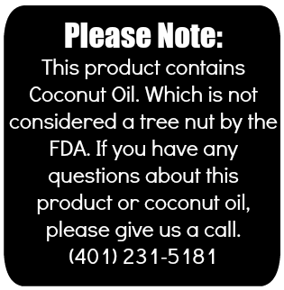 This product contains coconut oil which is not considered a tree nut by the FDA. If you have any questions for this, please call us at: 401 231 5181 