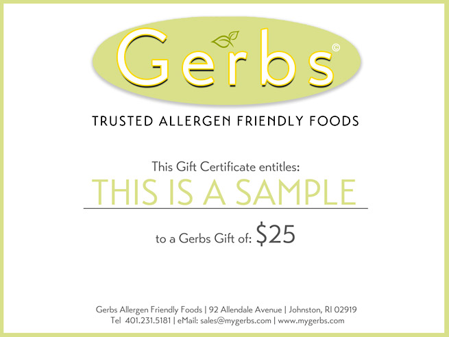 Gift Certificates