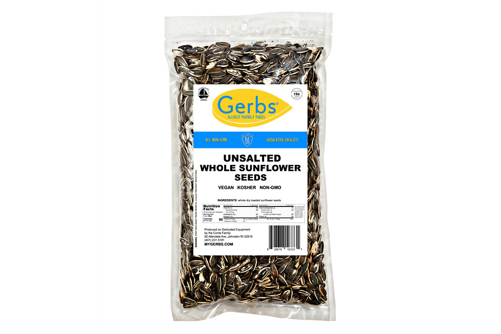 Unsalted Dry Roasted In Shell (whole) Sunflower Seeds MyGerbs