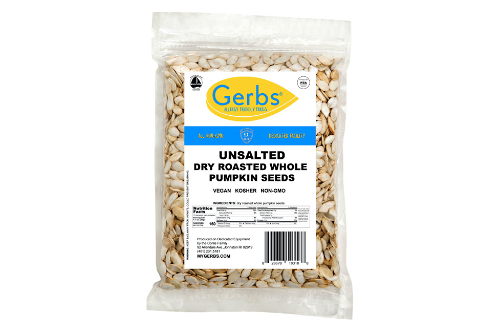 Unsalted In Shell Roasted Pumpkin Seeds MyGerbs