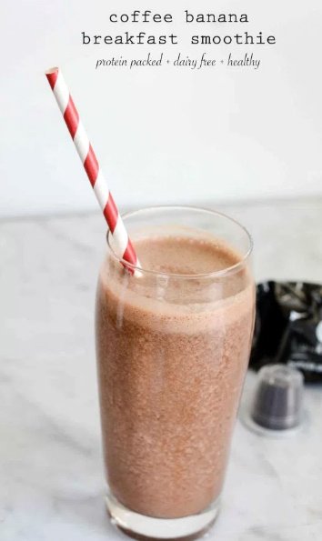 COFFEE BANANA BREAKFAST SMOOTHIE