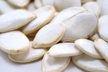 Jumbo Raw In Shell Pumpkin Seeds - Whole Pepitas Close up