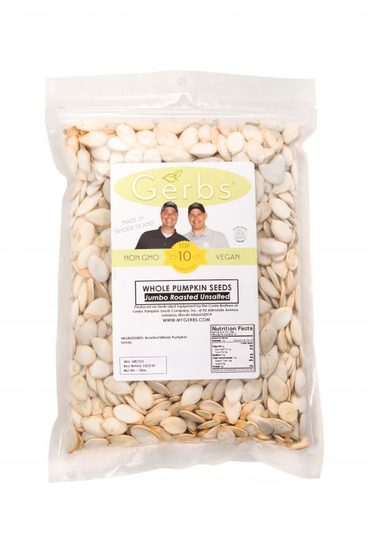 roasted unsalted pumpkin seeds in shell