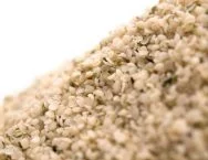 Raw Hemp Seeds Shelled - Hearts Close up