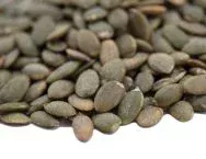 Lightly Sea Salted Dry Roasted Pumpkin Seed Kernels - Shelled Pepitas Close up