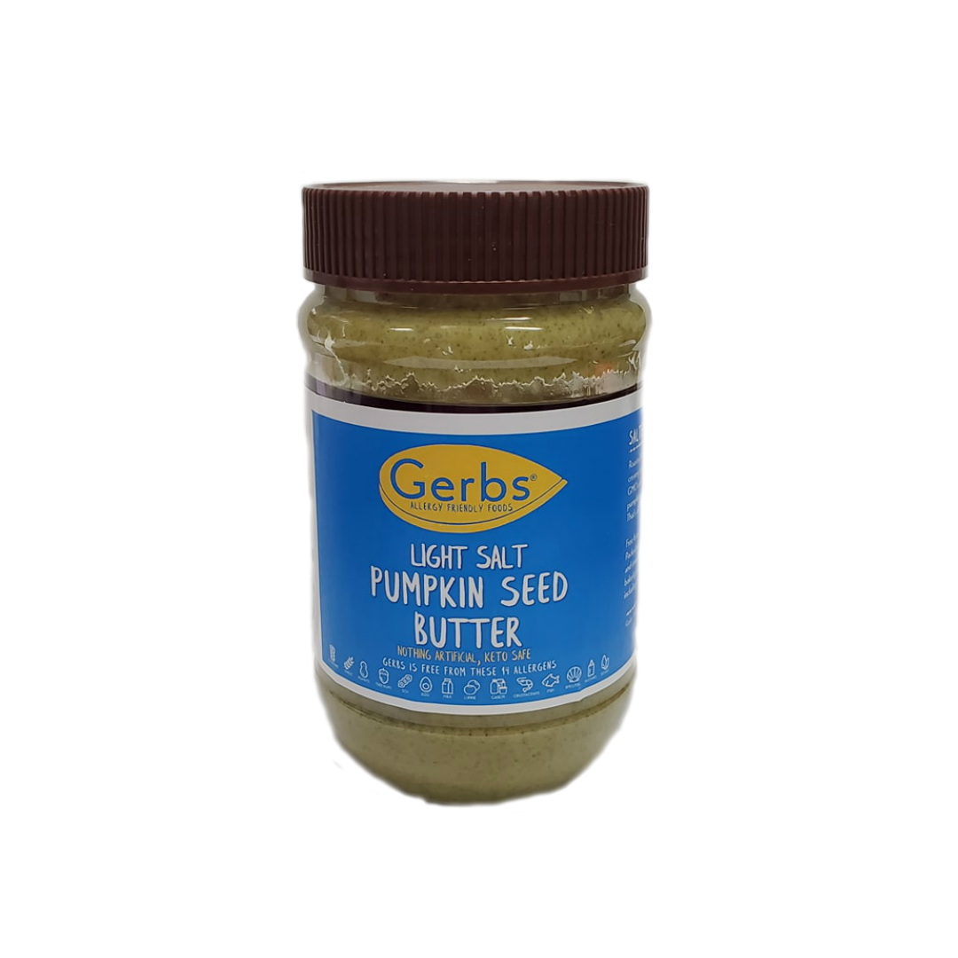 LIGHT SALT PUMPKIN SEED BUTTER Gerbs Allergy Friendly Foods