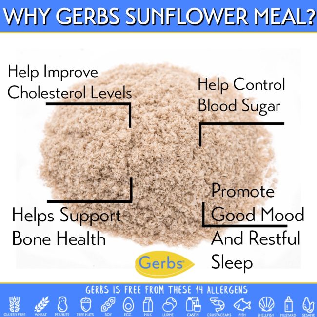 Sunflower Seed Meal Full Oil Content Protein Powder MyGerbs