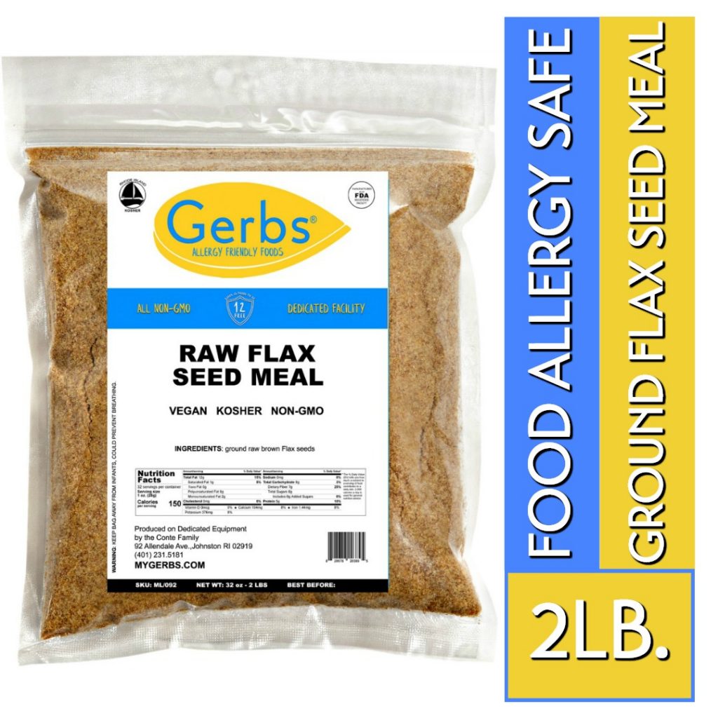 Flax Seed Meal Full Oil Content Protein Powder MyGerbs