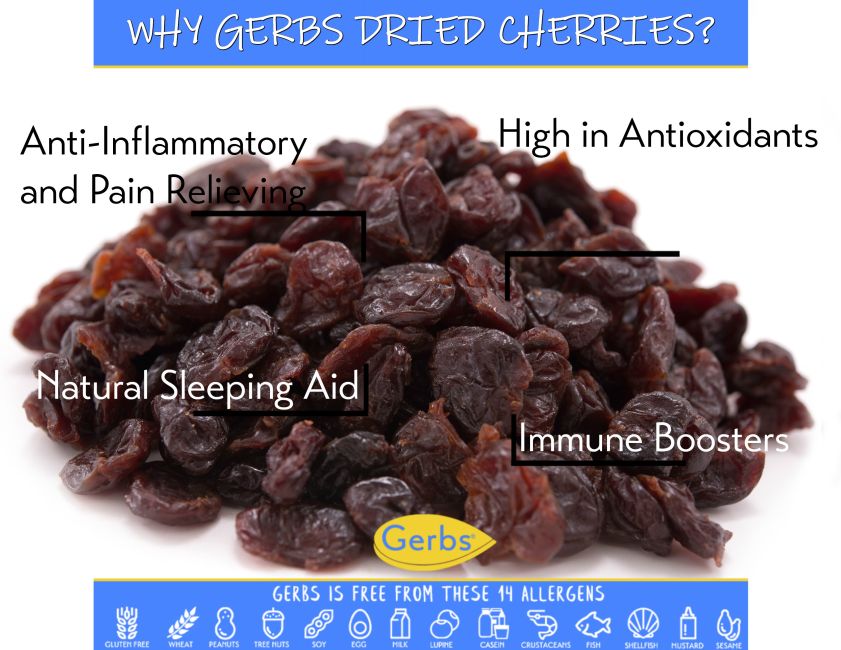 Dried Cherries Sweetened Allergy Friendly Foods MyGerbs