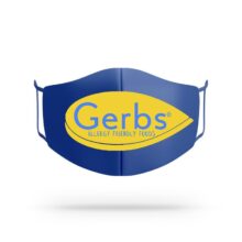 Gerbs Washable Blue Face Mask