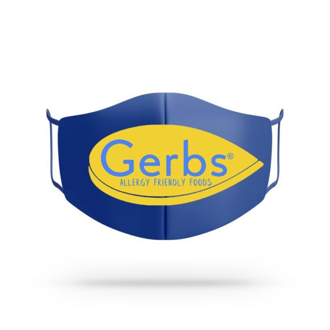 Gerbs Washable Blue Face Mask