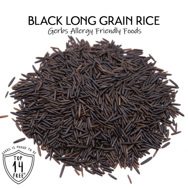 Canadian Black Wild Rice Gluten & Peanut Free