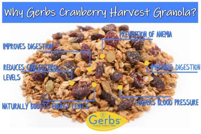 Cranberry Harvest Granola Health Benefits