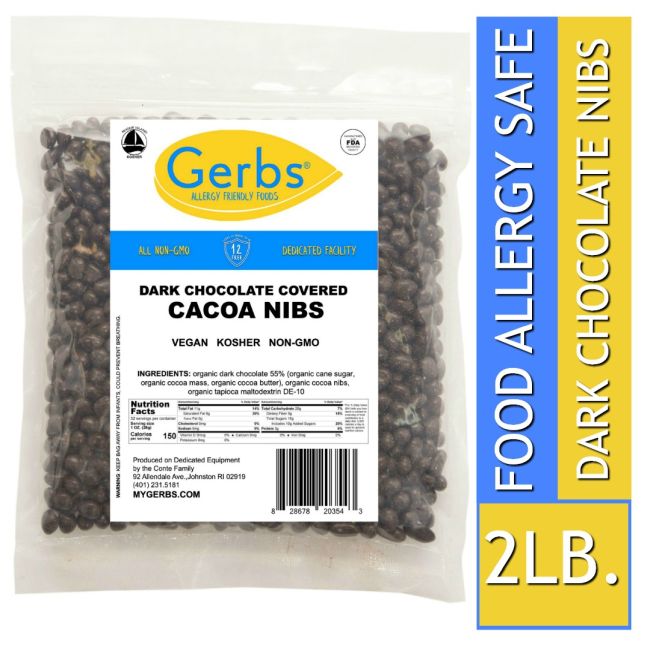 Dark Chocolate Cacao Nibs (55%)