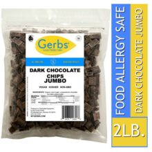 Dark Chocolate Chips - Jumbo Size (Semi Sweet Cacao)