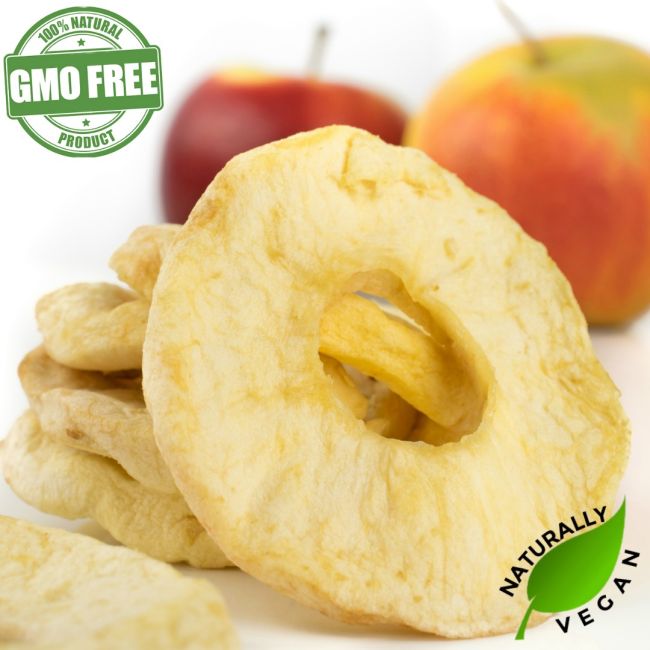 Dried Apple Slices Naturally Vegan