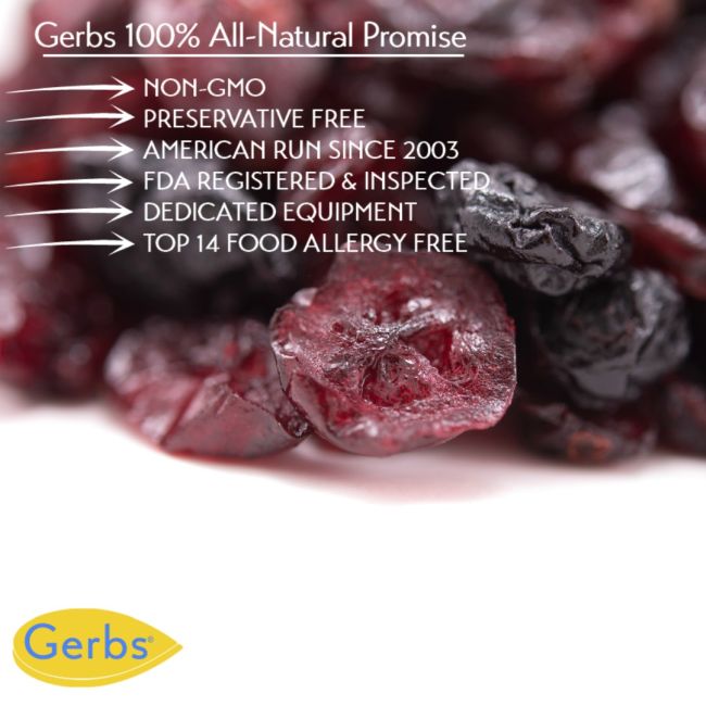 Dried Blueberry & Cranberry Fruit Mix Nutrition Benefits