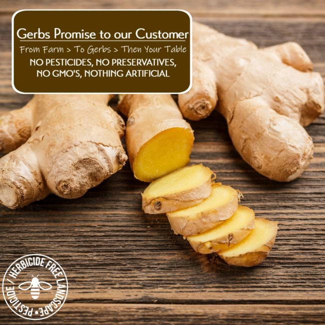 Dried Ginger - Granulated Sugar Preservative free all natural ingredients