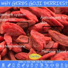 Dried Goji Berries (Wolf berry) - No Added Sugar Health Benefits