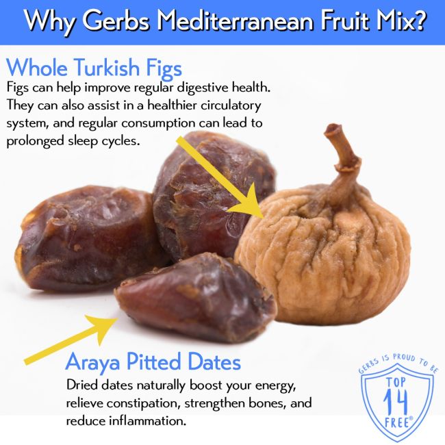 Figs & Dates Dried Fruit Medley Health Benefits