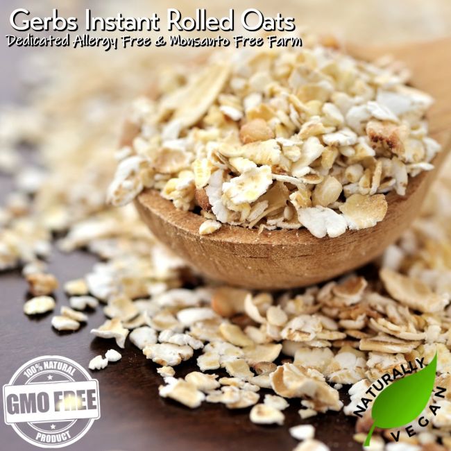 Instant Oats For Quick Cooking Naturally Vegan