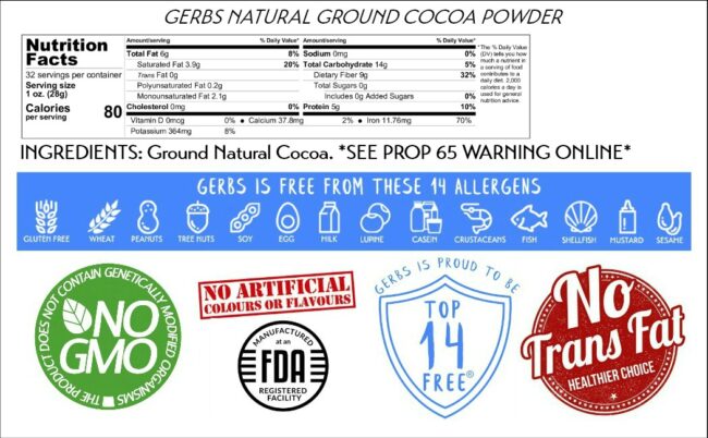 Natural Cocoa Powder Optimum Health Benefits