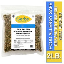 Sea Salted Dry Roasted Pumpkin Seed Kernels - Shelled Pepitas